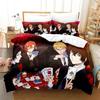 3D Tištěné Anime Bungo Stray Dogs Ložní Prádlo Dívky Chlapci Dospělí Jednolůžko Dvojlůžko Velikost Queen, Povlak na přikrývku Povlak na polštář Ložní prádlo