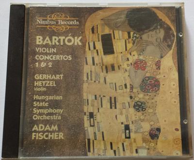 CD BARTOK - Vioolconcert 1, 2: Hetzel / A.fi NI5333 Nimbus Records 1992 US Klassiek Gebruikt