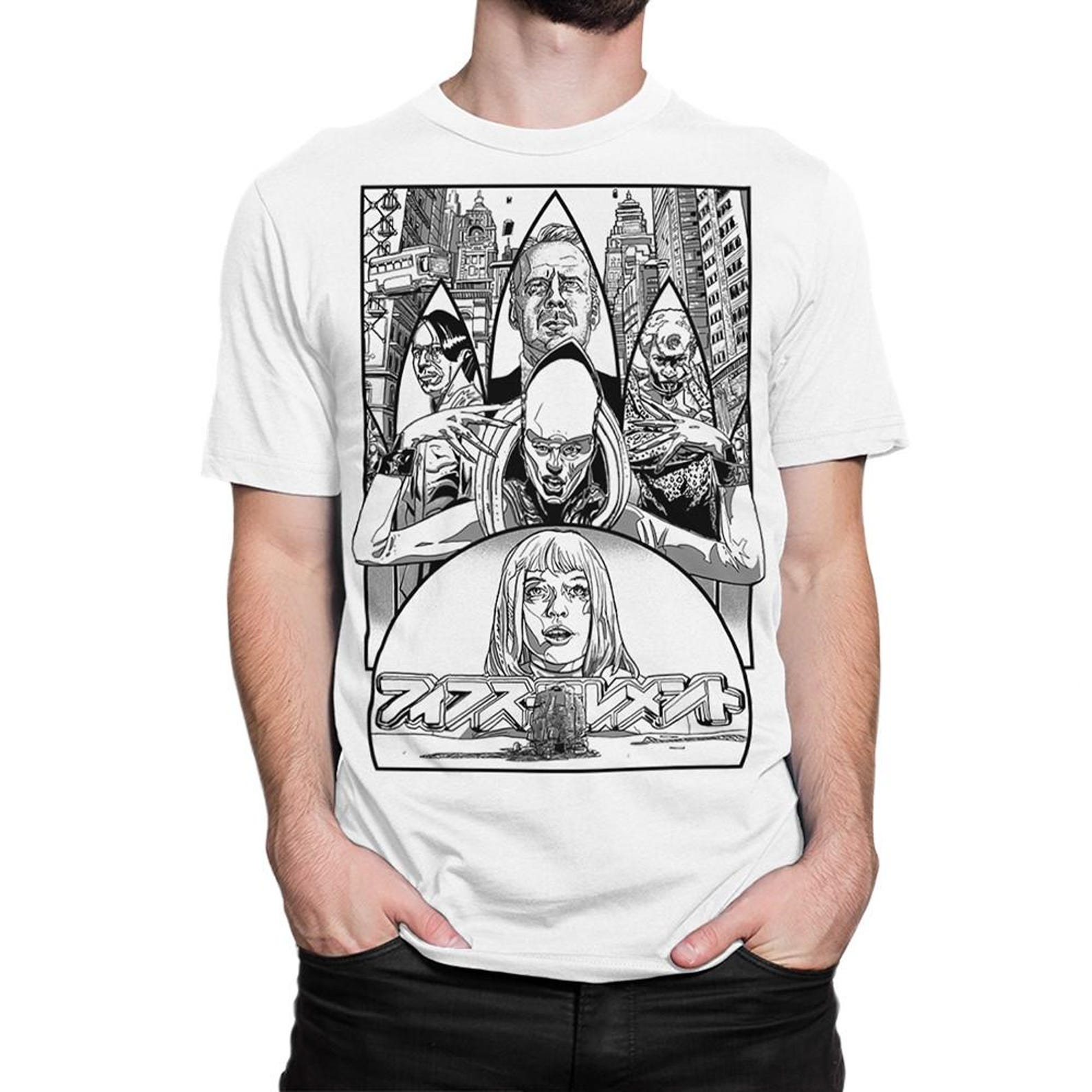 The Fifth Element Graphic T-Shirt, Men s and Women s Sizes (FIF-55512) S