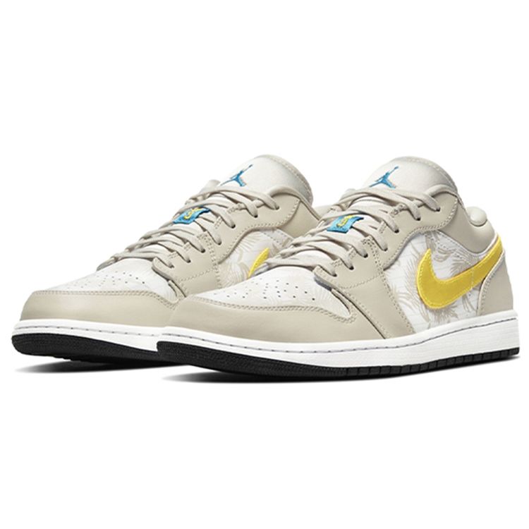 Air Jordan 1 Low Orewood Brown Men Sneakers Light-Orewood-Brown Amarillo White CK3022-107