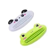 2/4/5pcs Cute Animal Multifunction Squeezer Toothpaste Squeezer Home Commodity Bathroom Tube Cartoon Toothpaste Dispenser