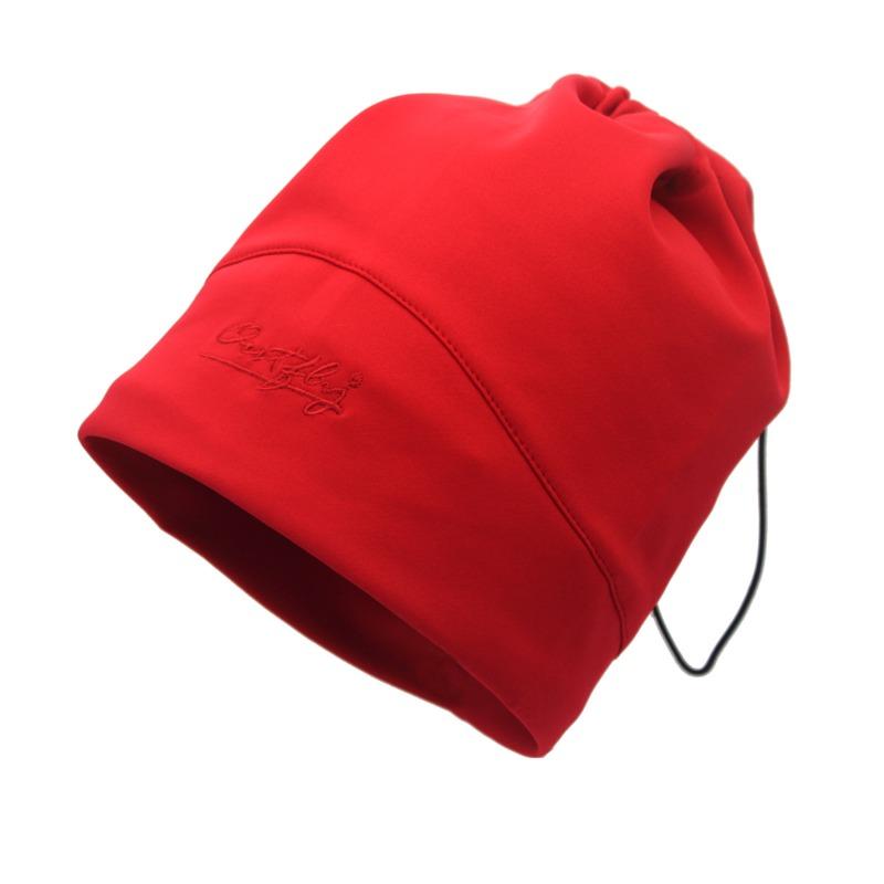 New winter changeable outdoor warm neck cover solid color self-heating scarf men's and women's sports ski headscarf