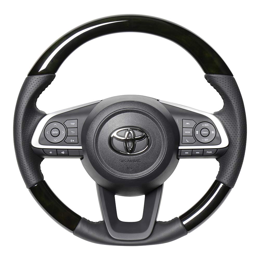 

REAL Steering Wheel Roomy 900 Justy 900 Blackwood [Rise (200 series) / (late series) / (late series)] TYD-BKW-BK