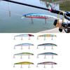 3D Artificial Fishing Lures with 3 Hooks High Attraction Life Like Swimbait Hard Baits for Freshwater and Saltwater