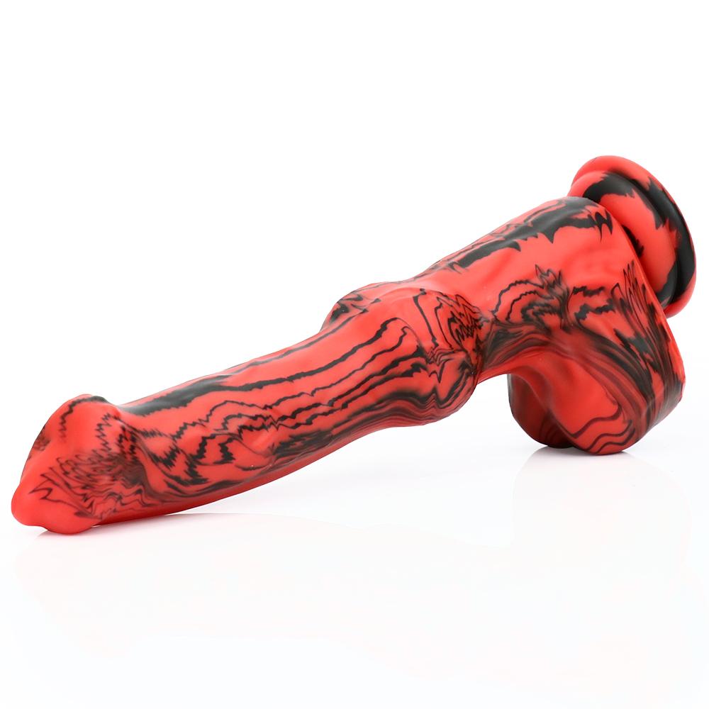 Silicone Animal Pénis Chien Gode Doux Monstre Dick Avec Ventouse Plug Anal Jouet Mâle Femelle Masturbation Adulte Anal Sex Toys Pour Femme
