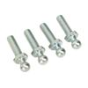 4Pcs 10mm   Studs 5Celsius16‑18 Thread High Hardness Rugged Stable   Studs Washers Kit for Tool Boxes RVs Cars