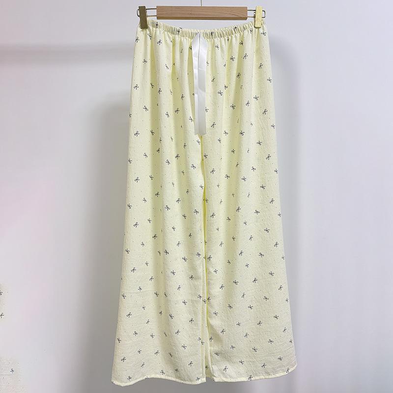 Cloud Cotton Cartoon Pajama Pants: Women's Loose, Breathable, Casual Long Pants for Spring/Summer - Youth Home Essential