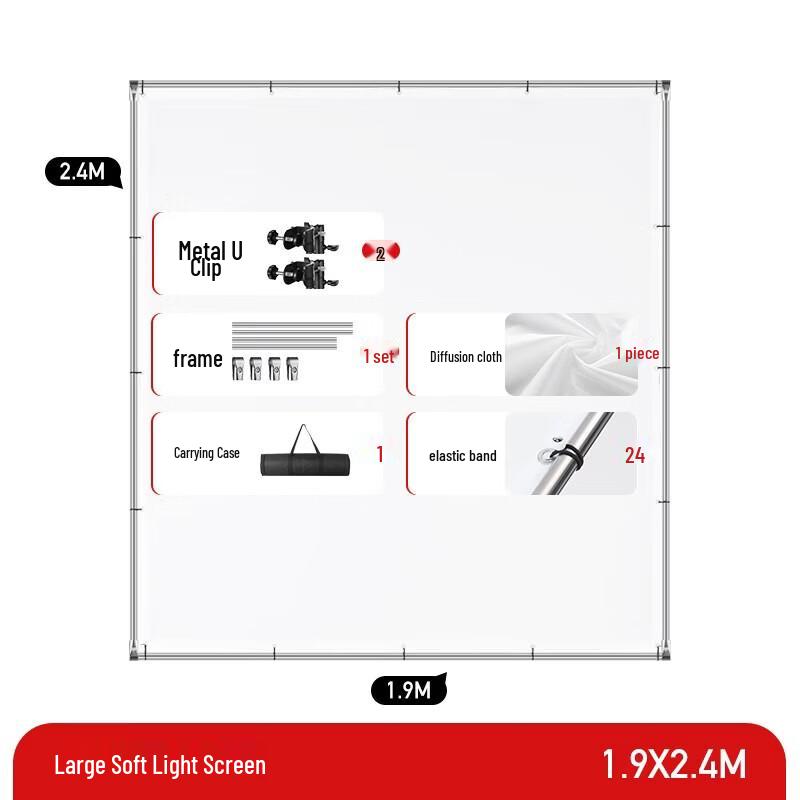 Miaotu Professional Photography Soft Light Diffuser Panel
