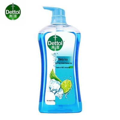 Dettol Mint Icy Cool Shower Gel 950g 2-Pack