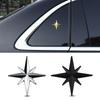 1Pc 3D Metal GuideStar Emblem Decal Side Fender Rear Trunk Badge Sticker for Motorcycle Car Pickup Truck SUV Bicycle