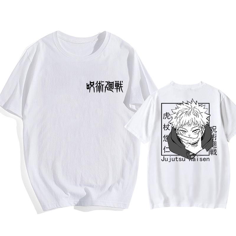 Yuta Okkotsu Jujutsu Kaisen Anime Trendy Tshirt Cotton Graphic Tee Unisex Unisex Summer Streetwear