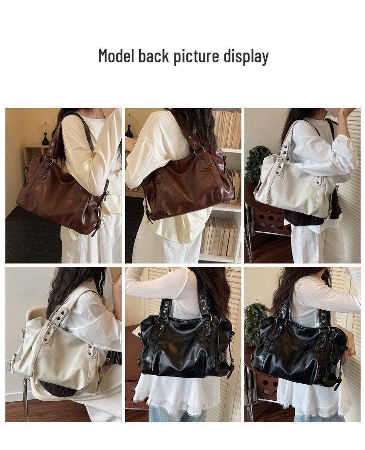 2026 Retro Große Kapazität Einzelne Schulter & Crossbody Tragetasche