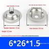 304 Stainless Steel Bowl Gasket with Washer for Adjustable Foot Cup and Recessed Hole Screw