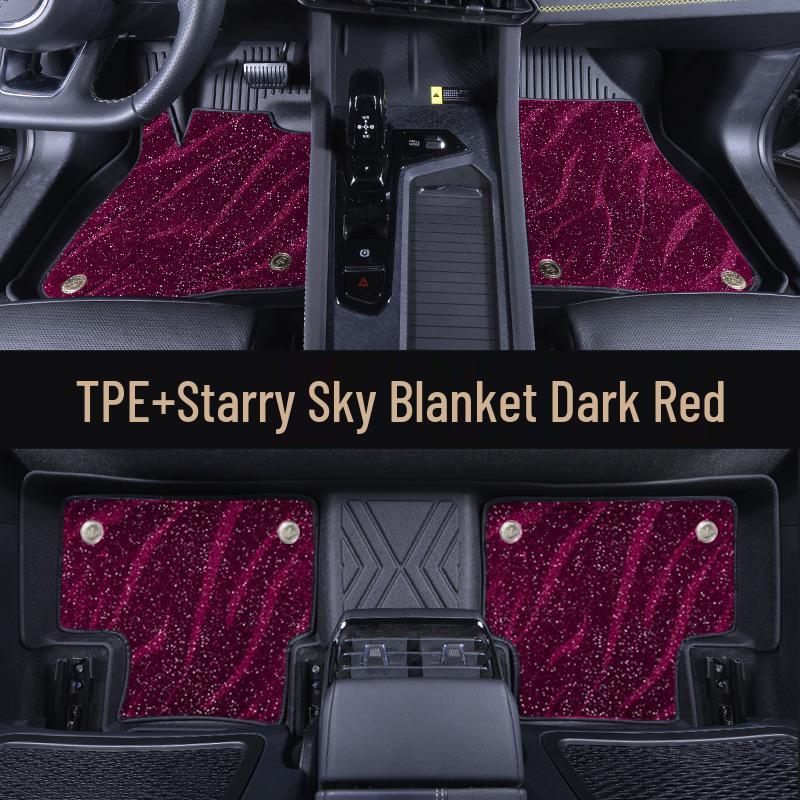 TPE Full Coverage Floor Mats for BYD Song PLUS L MAX EV DMI