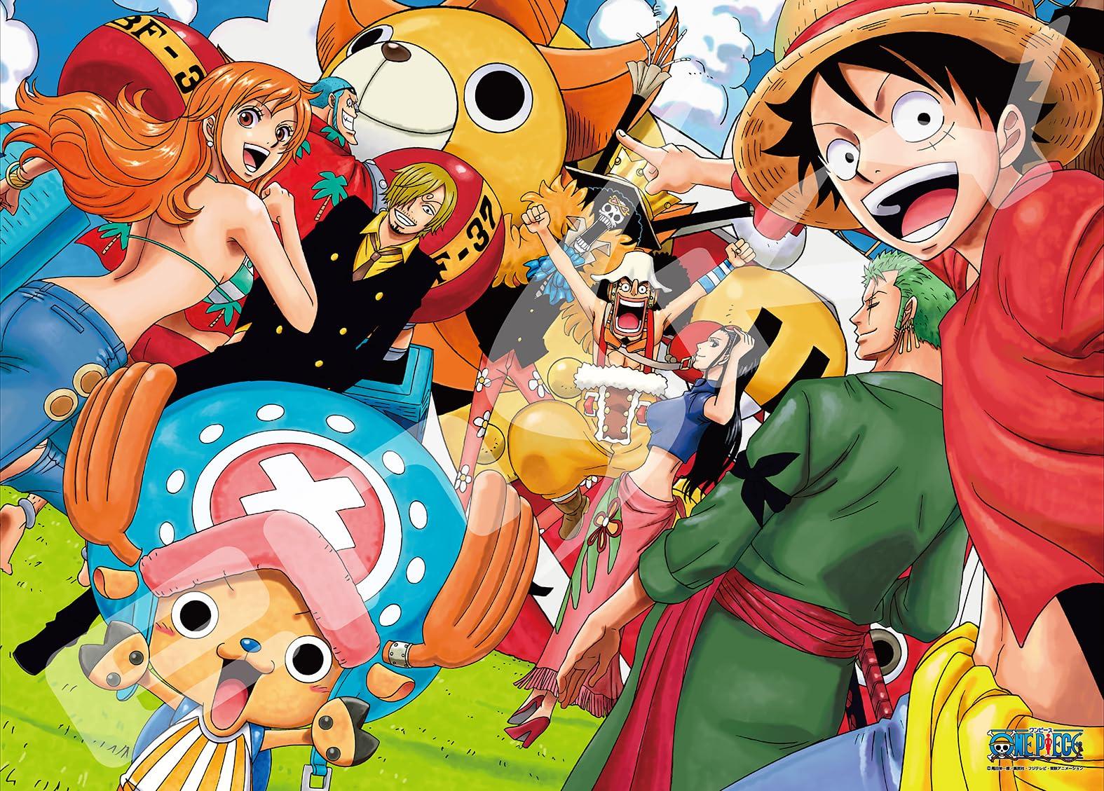 

ENSKY ONE PIECE Добро пожаловать в Санни 38 x 53 см Пазл 500 деталей JIGSAW PUZZLE 500-322