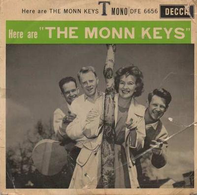 7inch Record MONN-KEYS - Here Are "The Monn Keys" DFE6656 Decca 1960 UK Pop Used