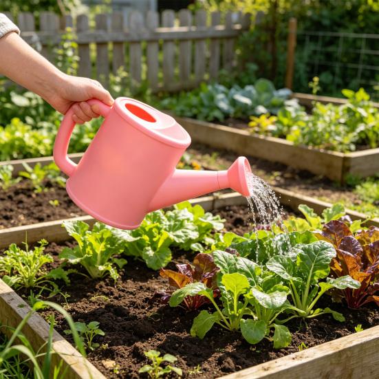 800ML Konewka do roślin wewnętrznych i zewnętrznych Duża pojemność Lekka Długa wylewka Ogród Dom Rośliny kwiatowe Doniczka do podlewania z uchwytem