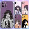 Kaoru Hana Wa Rin To Saku Phone Case For iPhone 16e,16,15,14,13,12,11 Plus,Pro,Max,XR,XS,X,Plus,SE,Mini Transparent Soft Cover