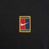 Nike Court Heritage Ritssluiting Fleece Lange Mouwen Jas Heren Jassen Zwart FZ6926-010