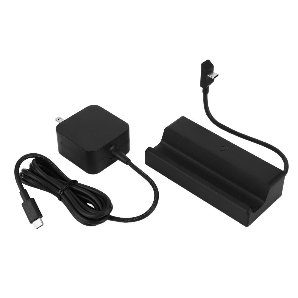 

Новая док-станция для зарядки USB-C 3.0 PD, док-станция с расширением Ethernet 1000 Мбит/с для аксессуаров портативной игровой консоли Steam Deck чёрный