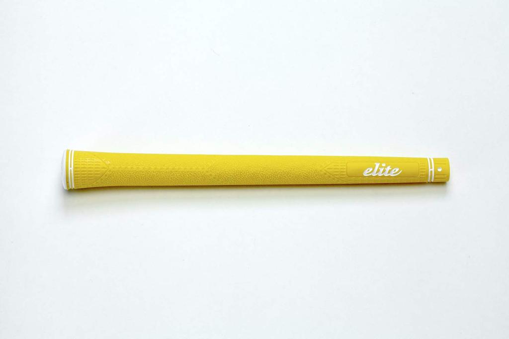 Elitegrips Golf Grips CX46 7 Piece Set Acid Yellow with Backline