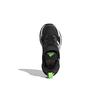 New Adidas 4Uture Runner Sport K Slip Resistant, Abrasion Resistant, Breathable Low Top Running Shoes Black White Kids' GZ1048