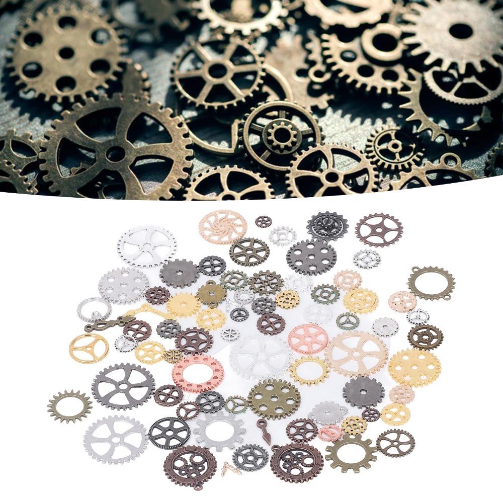 100g Farbmischung Metall Steampunk Zahnräder Antike Steampunk Zahnräder DIY Schmuckherstellung