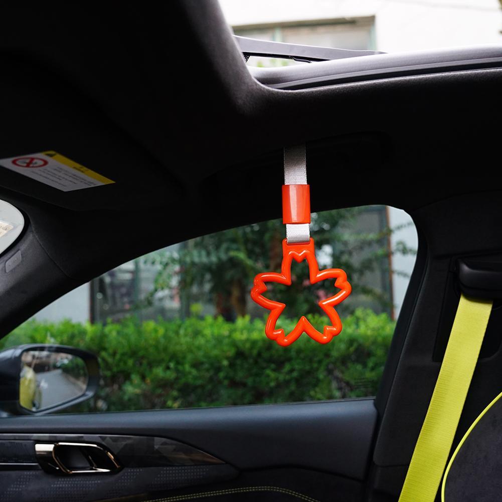 1pcs Tsurikawa Heart JDM Train Bus Handle Hand Strap Styling Drift Charm Strap Drift Auto Accessories Car Strap