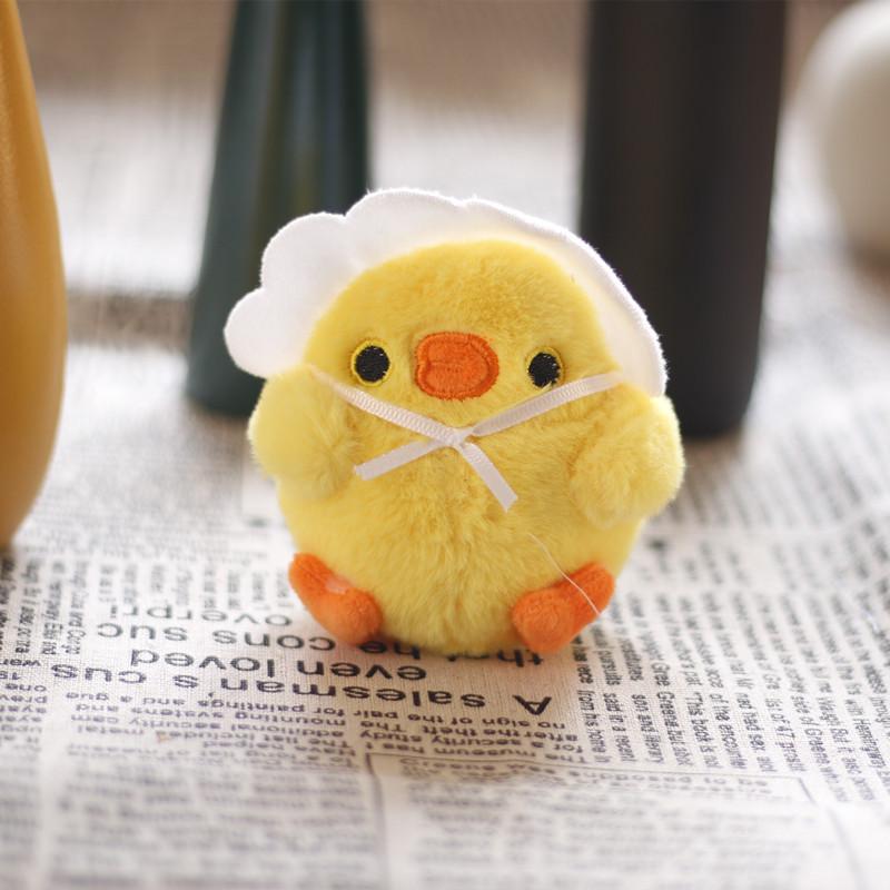 

Чарівна Мое Пара Курка та Жовта Качка Плюшевий Брелок-Підвіска 10 cm