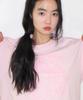 AMES-WORLDWIDE Rabbit Art Drawing Tee Pink