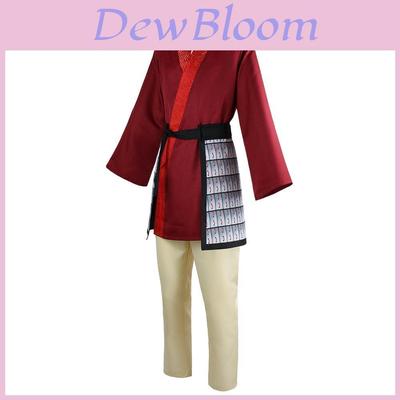 Mulan Cosplay Costume For Women With Polyester Spandex For Stage And Costume Play