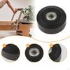 Pilates Reformer Wheel Bed Wheel, Silent, , Smooth Sturdy Spare Parts Workout Equipment