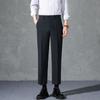 Summer men's casual pants straight loose men's business nine-point pants