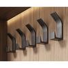 5pcs Self-Adhesive Hooks, No Drilling Required, Plastic Towel Hooks For Bathroom