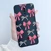 Case For ZTE Nubia Red Magic 5G 5S Cute Heart Rabbit Black Matte Soft Silicone Protective Back Cover RedMagic 5G 5S Phone Case