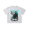 260 GSM Double Yarn 32 Count 100% Cotton Kaiju No 8 V1 Print Unisex Heavy Cotton T Shirt