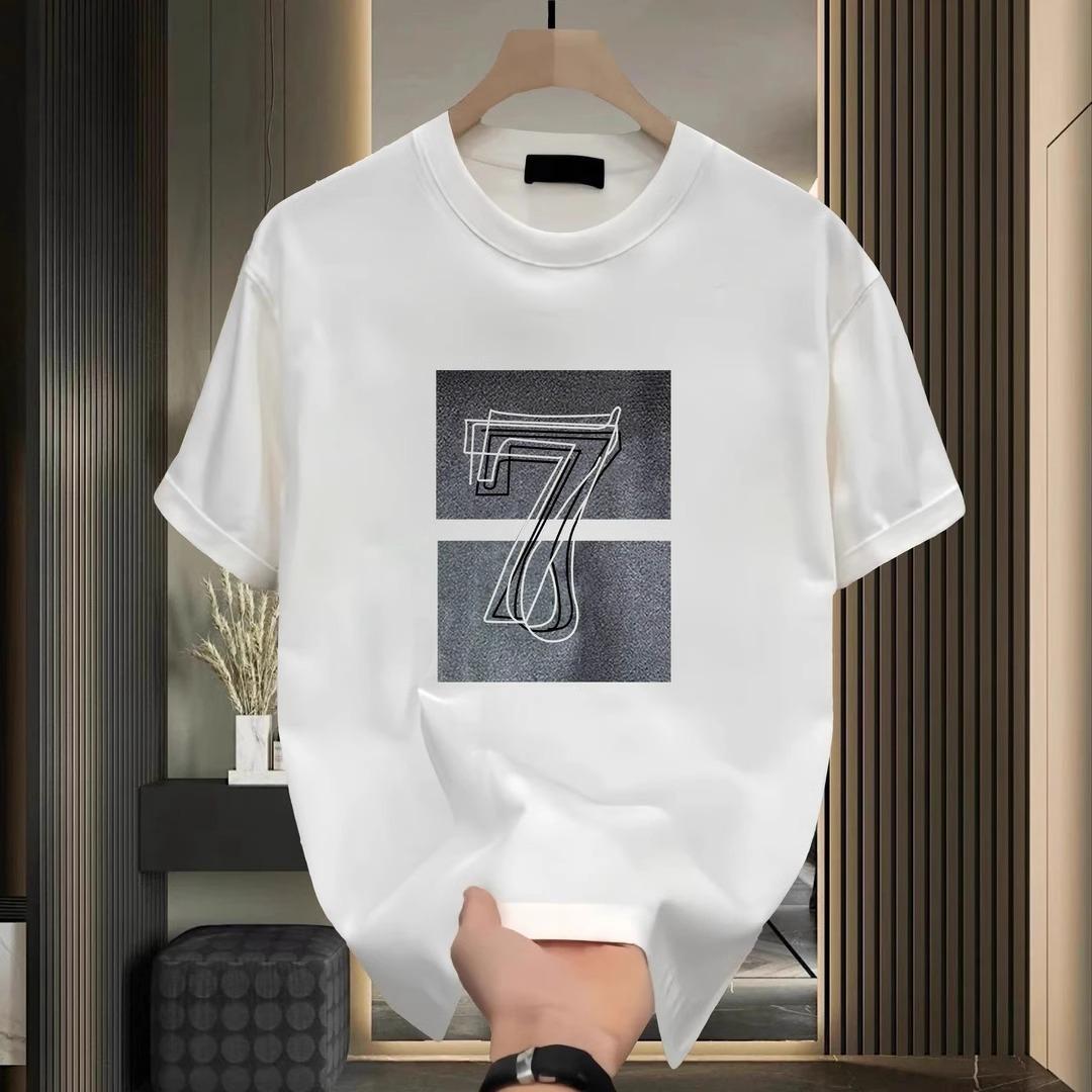 

Летняя мужская женская футболка с круглым вырезом, коротким рукавом и принтом, дышащие спортивные топы 3XL