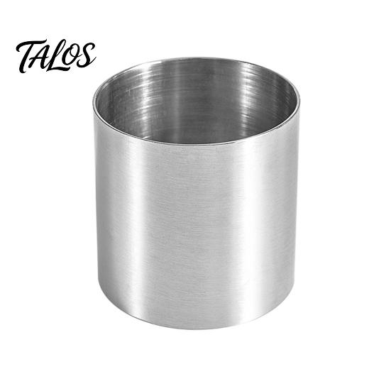 Donut Shaping Tool Stainless Steel Circle Cake Mold, 1.97" Deep Round Biscuit Pastry Ring, Egg Frying Ring Easy to Demold Baking for Donuts