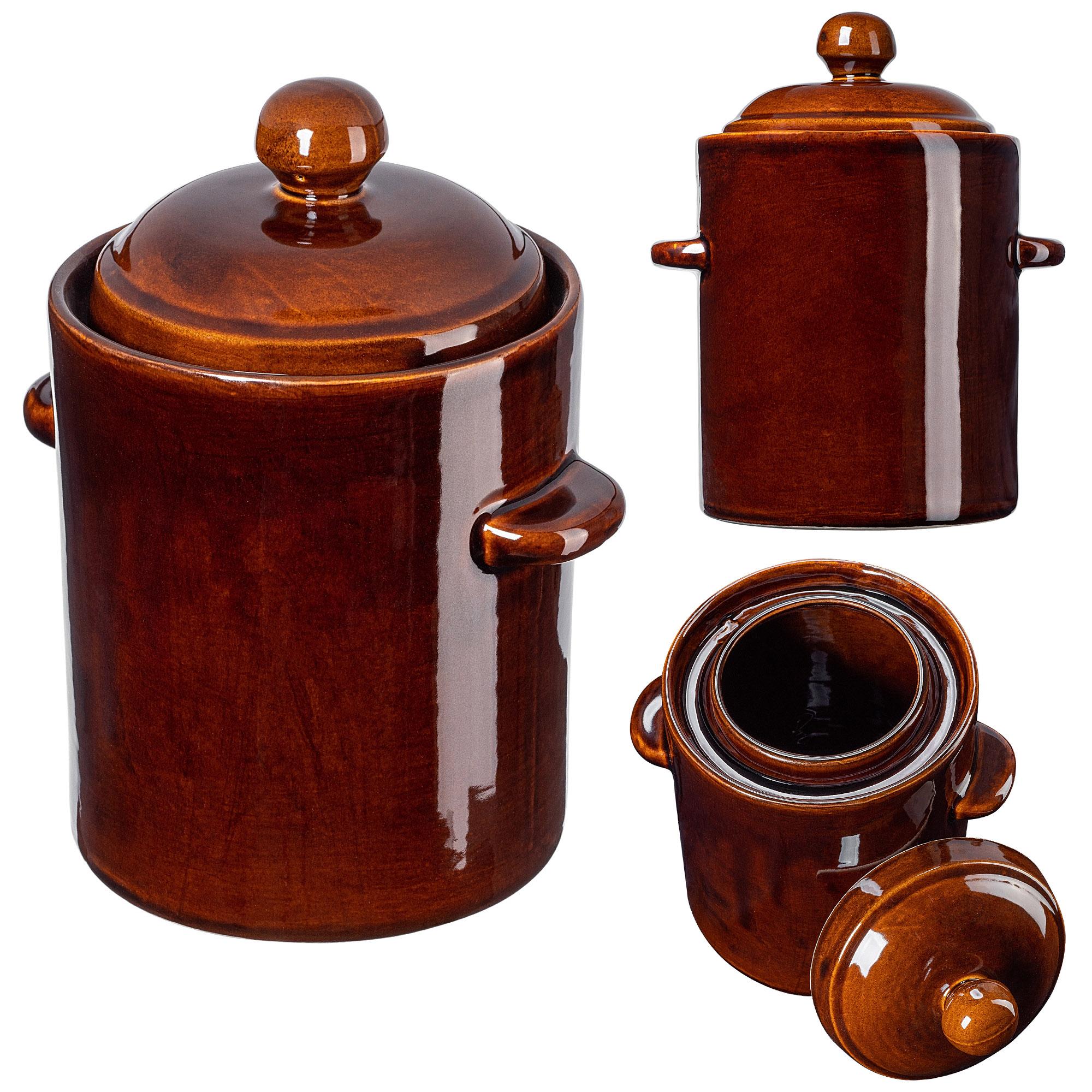 KADAX Tunna Gryta För Inläggning Med Krage 10 L