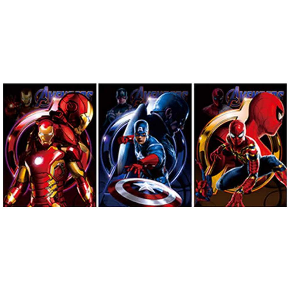 Animazione 3D poster tridimensionale gradiente raster pittura poster di Spider-Man Iron Man raster nudo