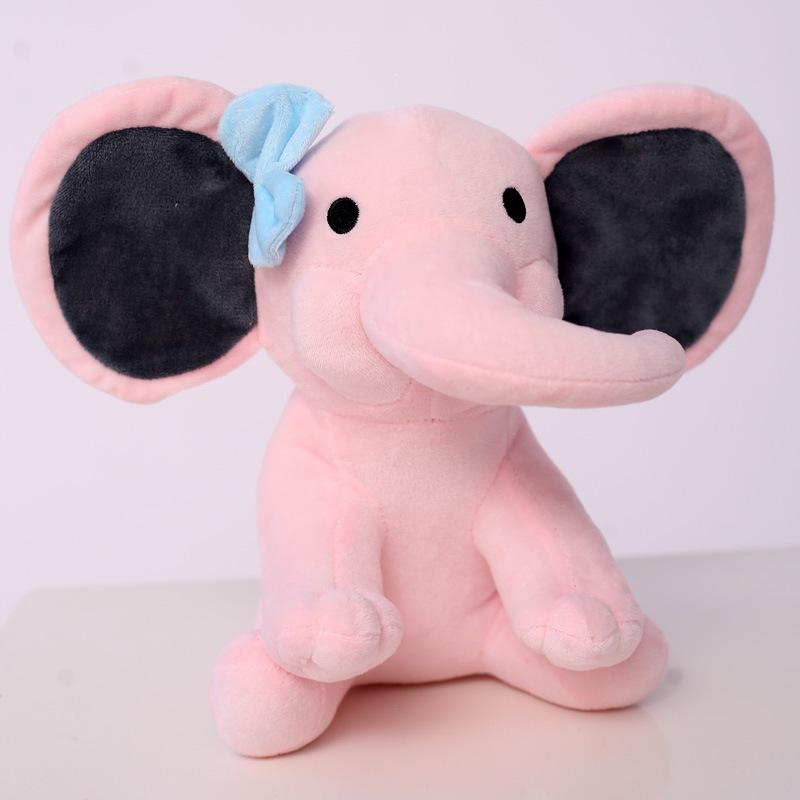 Cute Elephant Plush Doll, Soft Comfort Toy, Lovely Gift for Wedding & Daily Use