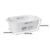 Sprout Growing Container Hydroponic Grow Tray Double Layer Design Heat Resistant Sprout Maker Trays For Various Bean Sprouts