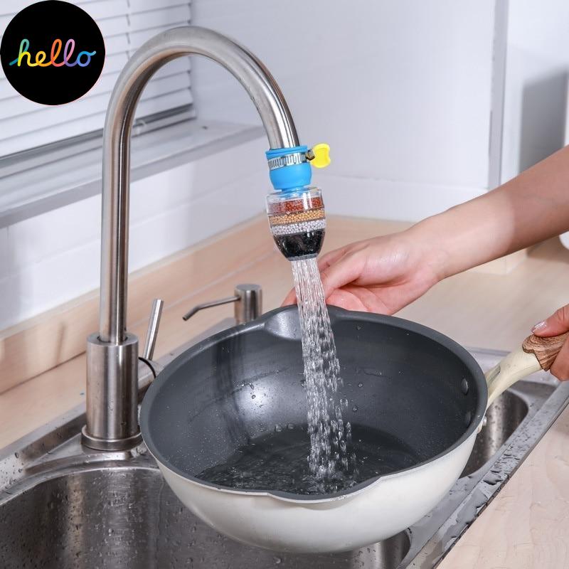 5vrstvá čistička Filtr z kohoutku Úspora vody Kuchyňská baterie Bublinka Filtrace s aktivním uhlím Sprchová hlavice Čištění trysek Filtry