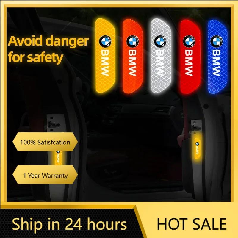 2025 Hot Car Door Sticker Safety Warning Reflective Mark For All BMW Performance F25 F26 F15 F16 E90 E91 E92 E60 E84 G22 G32 F13