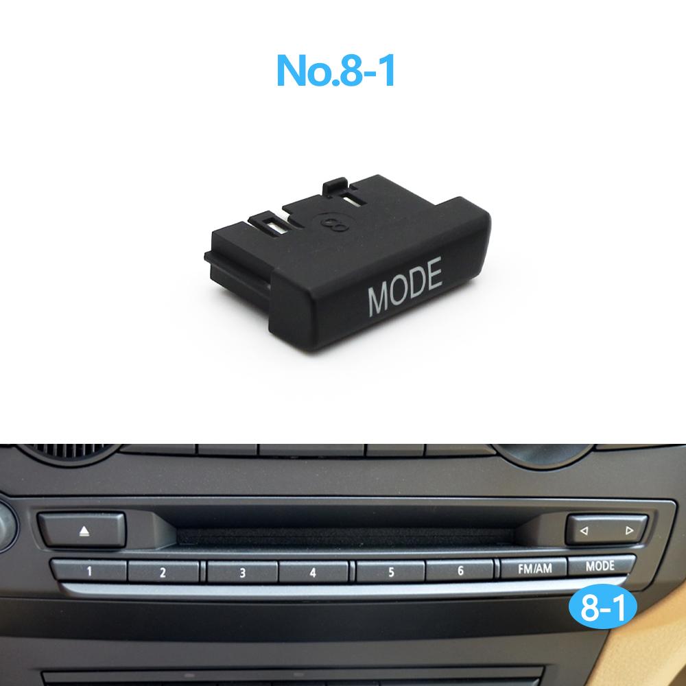 Buton Control Comutator Player Multimedia CD Panou de Bord Mașină Butoane Mod Număr Digital Pentru BMW X5 X6 E70 E71 E72 2007-2013