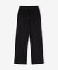 TOPBOY [Non-Fleece Or Fleece-Lined] Straight Regular Straight Training Pants Black
