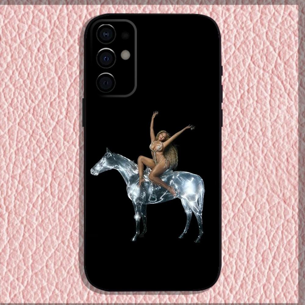 Hot Singer B-Beyonce Phone Case For Samsung S24,S21,S22,S23,S30,Ultra,S20,Plus,Fe,Lite,Note,10,9,5G Black Soft Shell