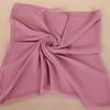 Plain Color Square Tassel Viscose Shawl Scarf Women Wraps and Shawls Pashmina Muslim Hijab Echarpe Foulard 110*110Cm