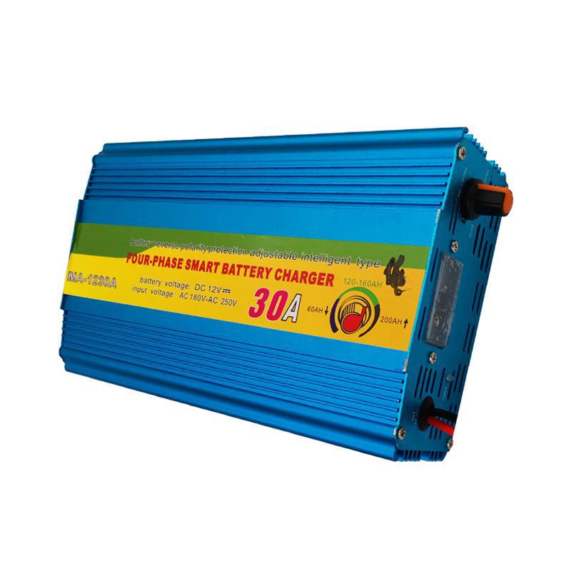 12V Automotive Lead-Acid Battery Charger (10A/20A/30A)