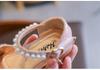 Children's Pearl Princess Closed-Toe Sandals 2026: Butterfly Dance Shoes for Toddlers & Girls